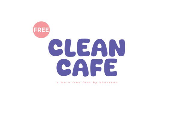 Clean Cafe: Elevating Visual Identity with Modern Typography