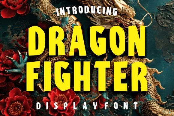 Dragon Fighter: Bold Display Font for Design