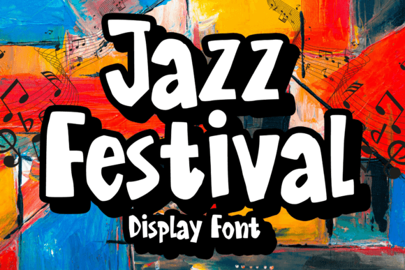 Jazz Festival: A Vintage Art Deco Display Font