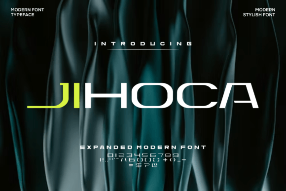 Jihoca Font: Elevating Brand Identity with Bold, Authentic Typography