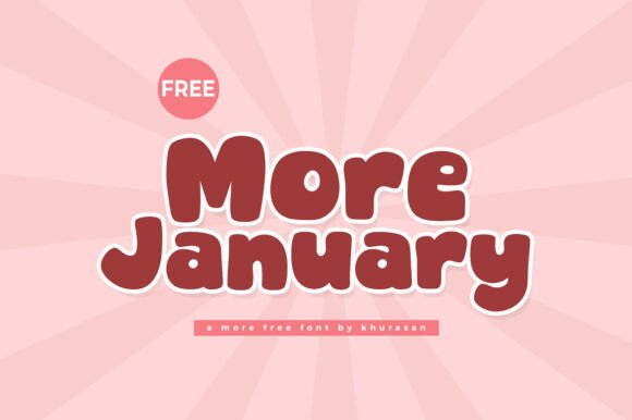 More January: Evaluating a Modern Display Font for Creative Projects