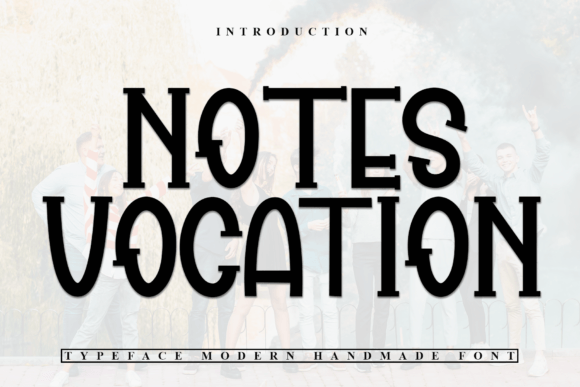 Notes Vocation: Elegant Display Font Guide