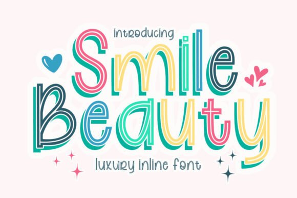 Smile Beauty: Evaluating the Aesthetic and Practical Value of Shadowed Inline Typography
