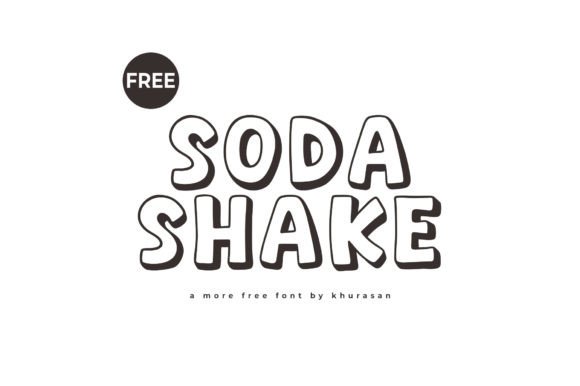 Soda Shake: A Playful Font for Modern Designs