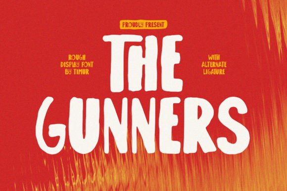 The Gunners: Strategic Typography for Commanding Brand Authority