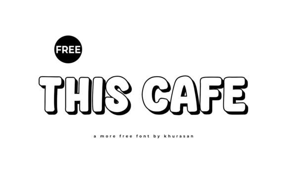 This Cafe: Elevating Modern Design with a Cute Outline Aesthetic